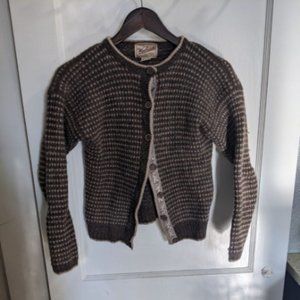 Vintage Brown Wool Sweater